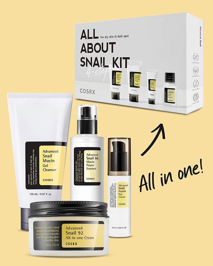 COSRX All About Snail Mucin Skincare Set